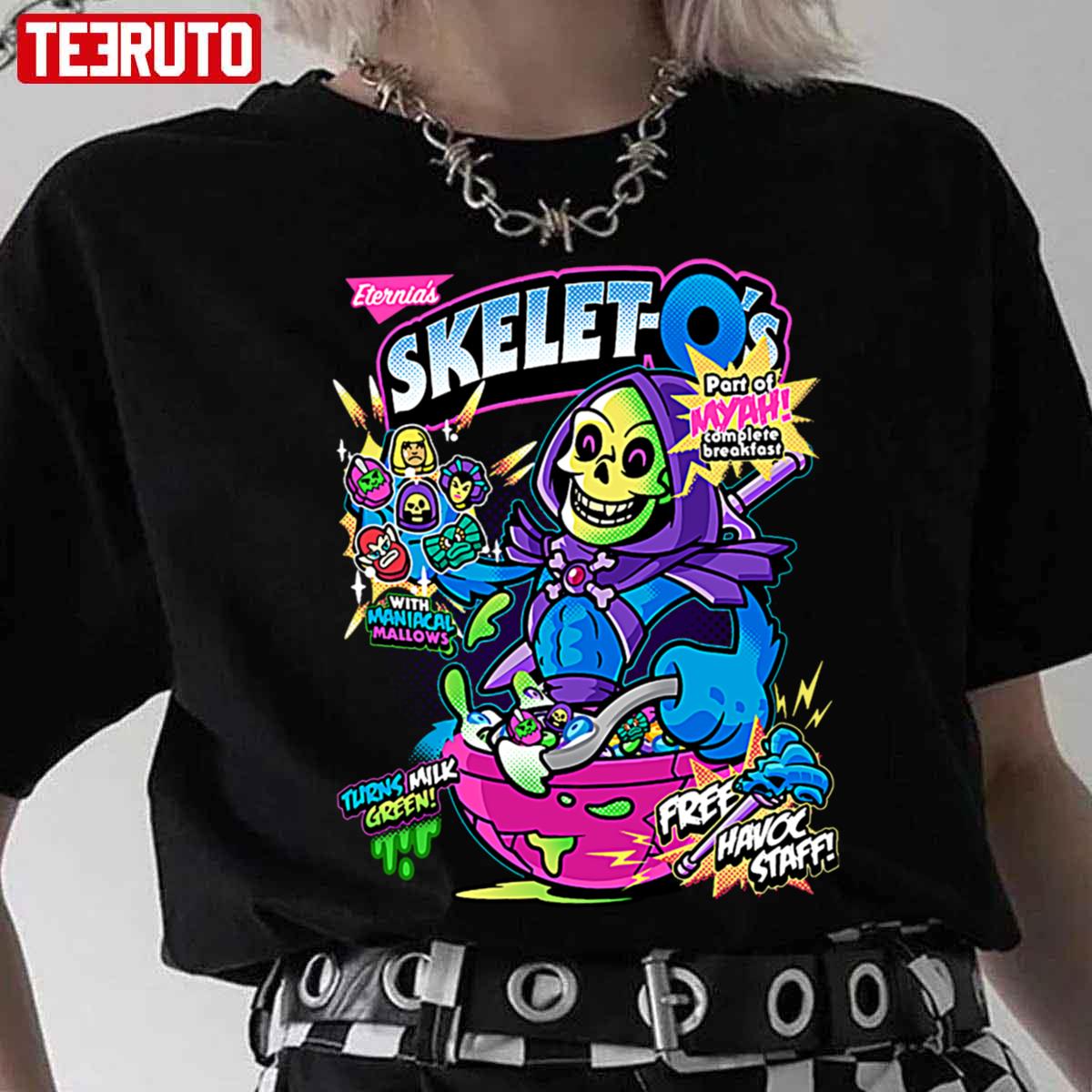 Skelet O’s Halloween Unisex T-Shirt