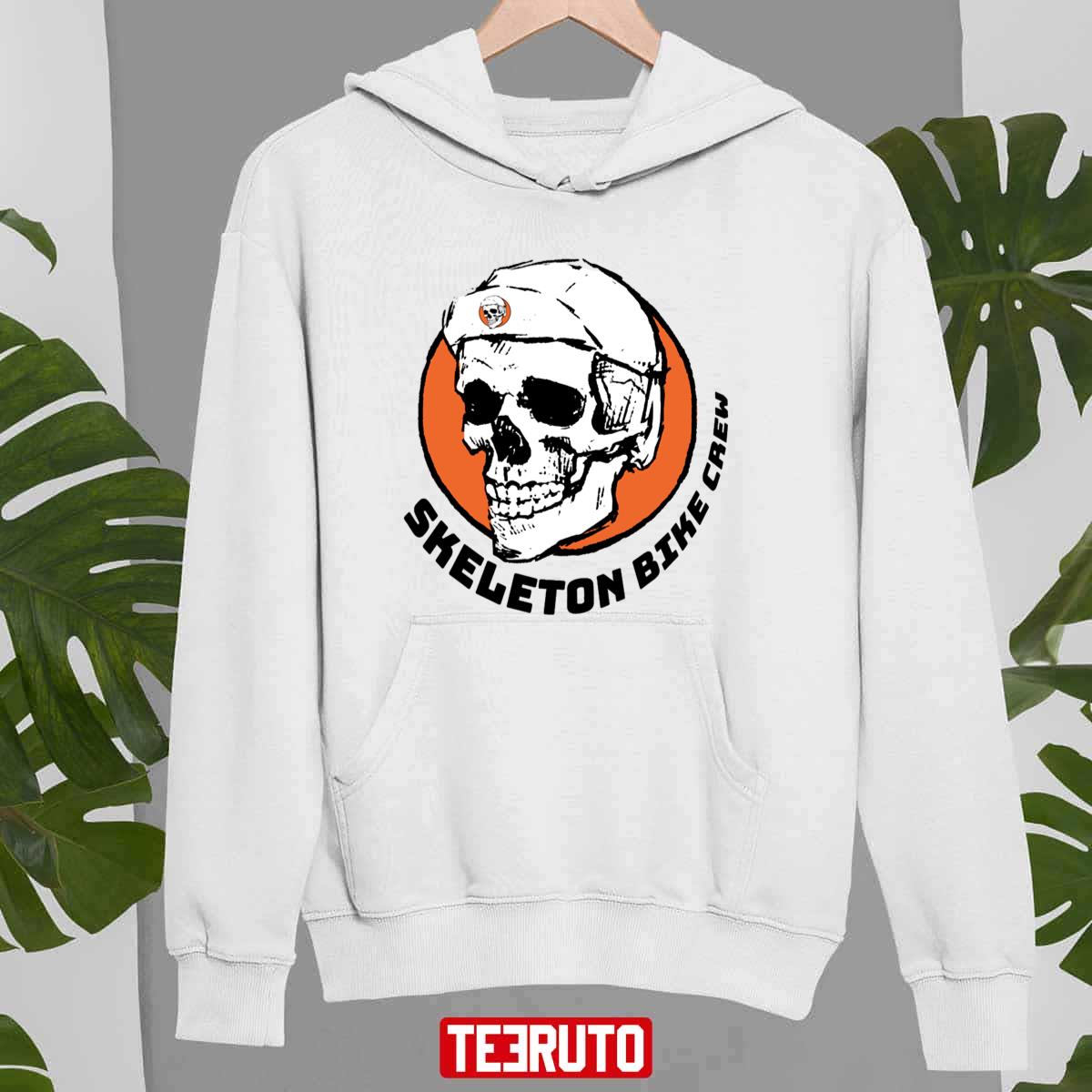 Skeleton Bike Crew Halloween Unisex Sweatshirt