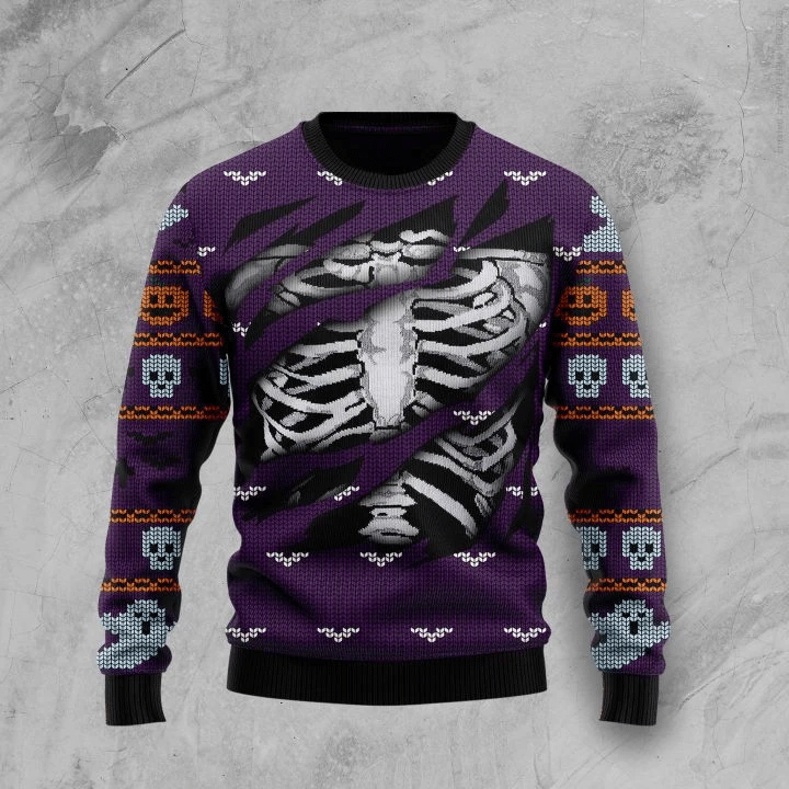 Skeleton Ugly Christmas Sweater | For Men & Women | Adult | US1627- Best Christmas Gifts 2023