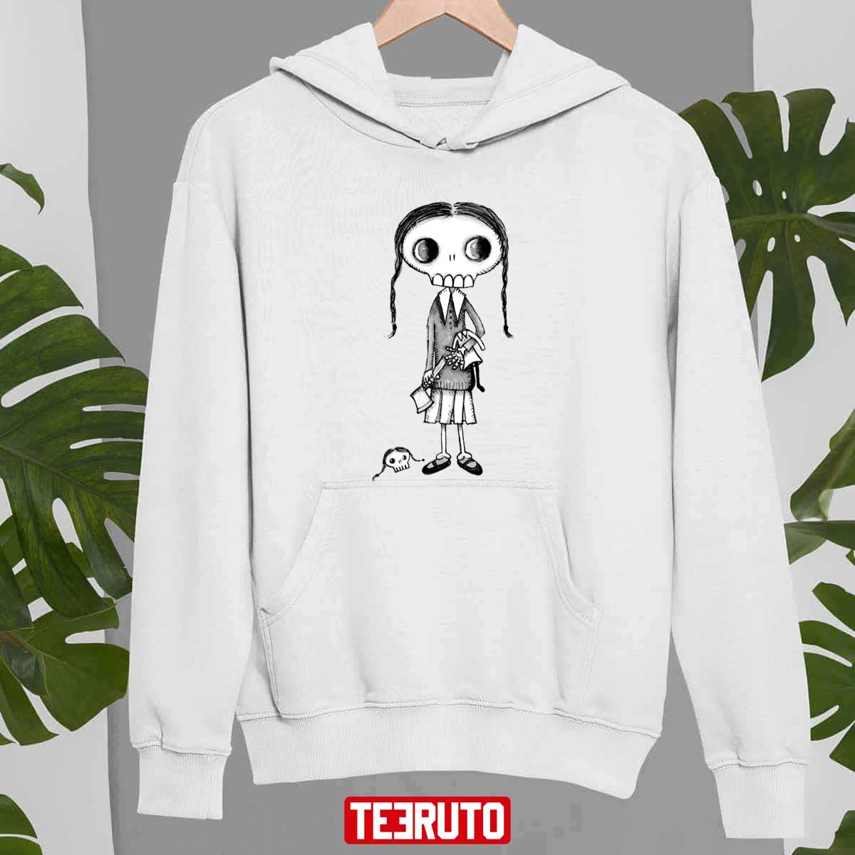 Skelly Wednesday Halloween Unisex Sweatshirt