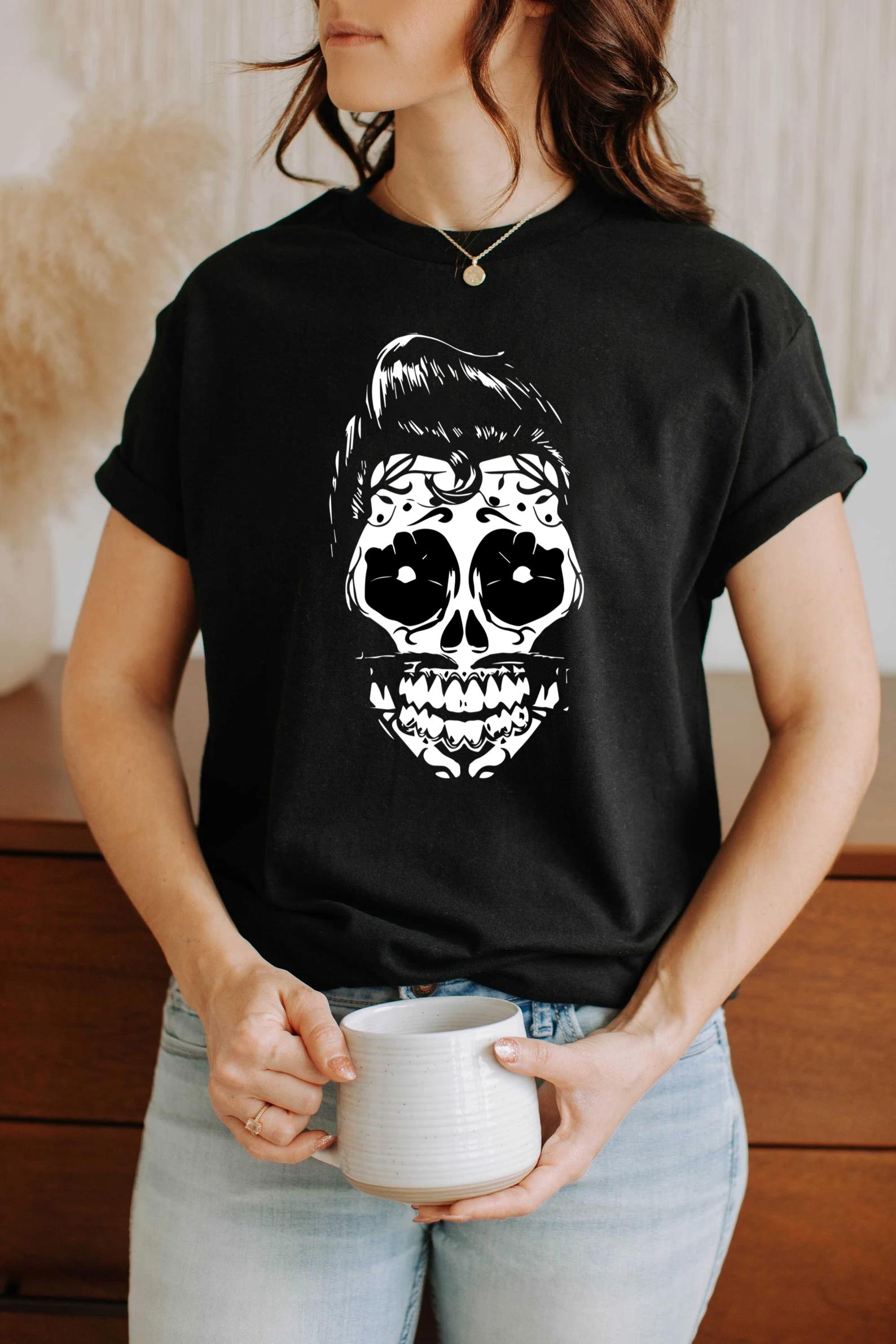 Skull Clasic Unisex T-Shirt For Men And Women