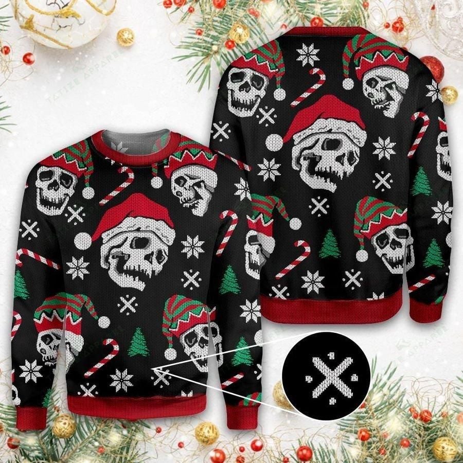 Skull Ugly Ugly Christmas Sweater | For Men & Women | Adult | US1581- Best Christmas Gifts 2023