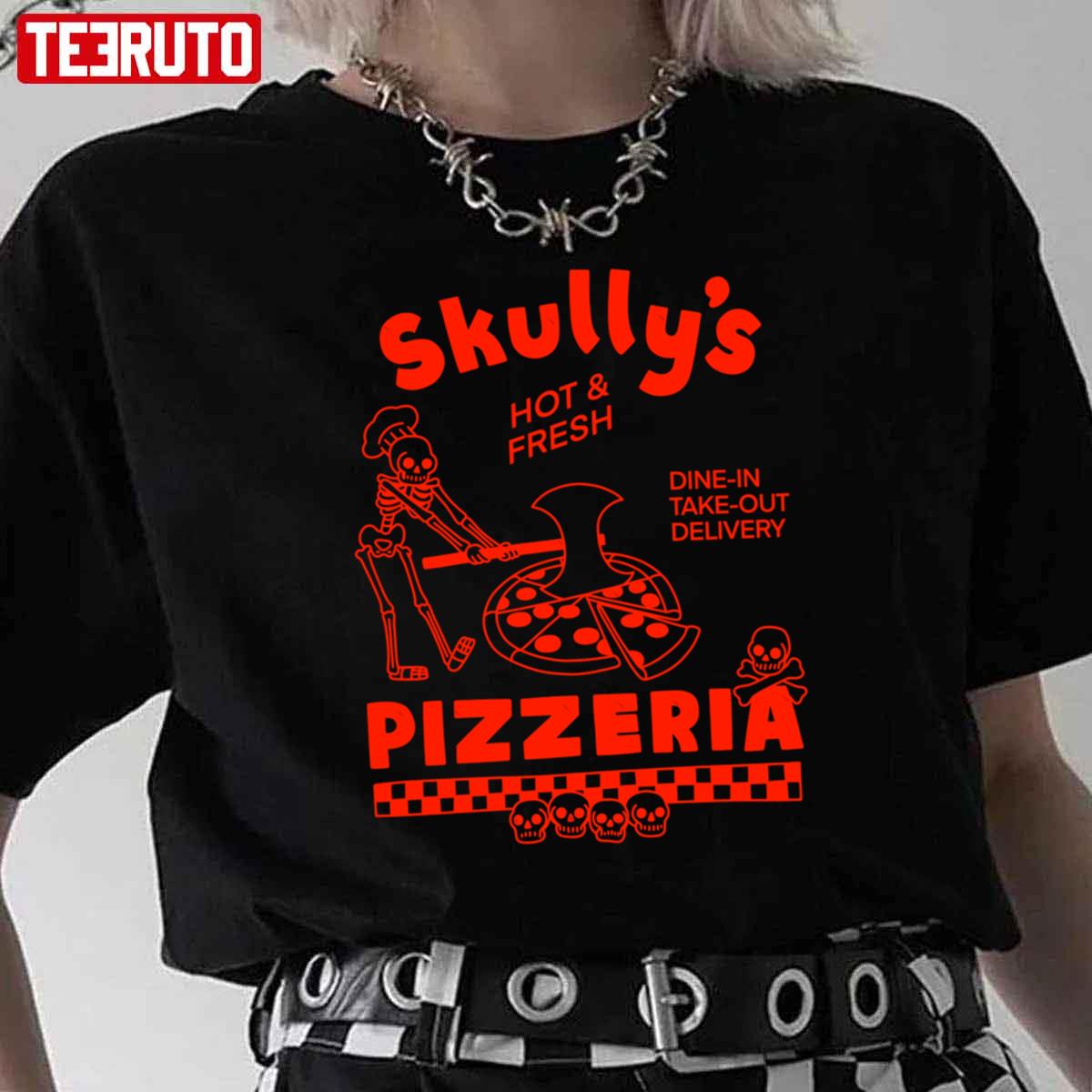 Skully’s Pizzeria Halloween Unisex T-Shirt