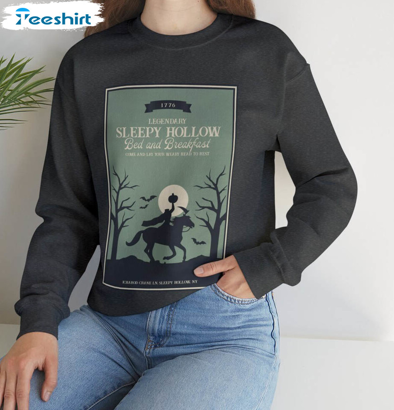 Sleepy Hollow Creepy Halloween Shirt, Spooky Halloween Sweatshirt Short Sleeve