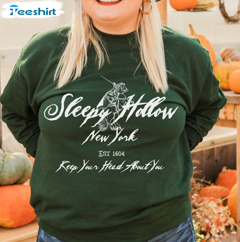 Sleepy Hollow Shirt, Halloween Crewneck Unisex T-shirt