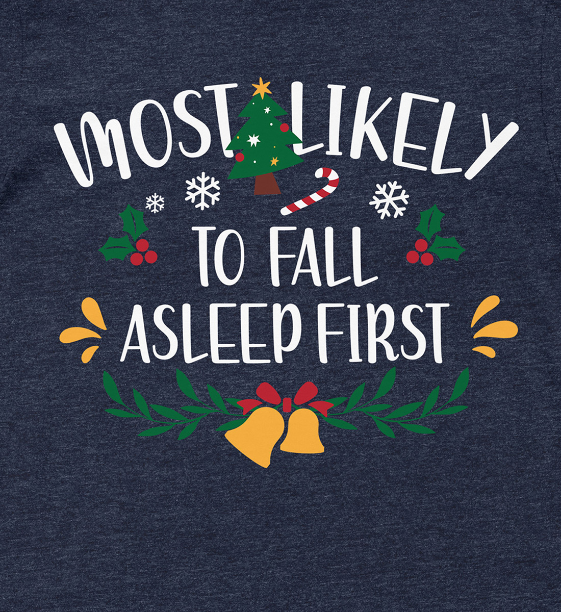 Sleepy Santa Christmas Shirt