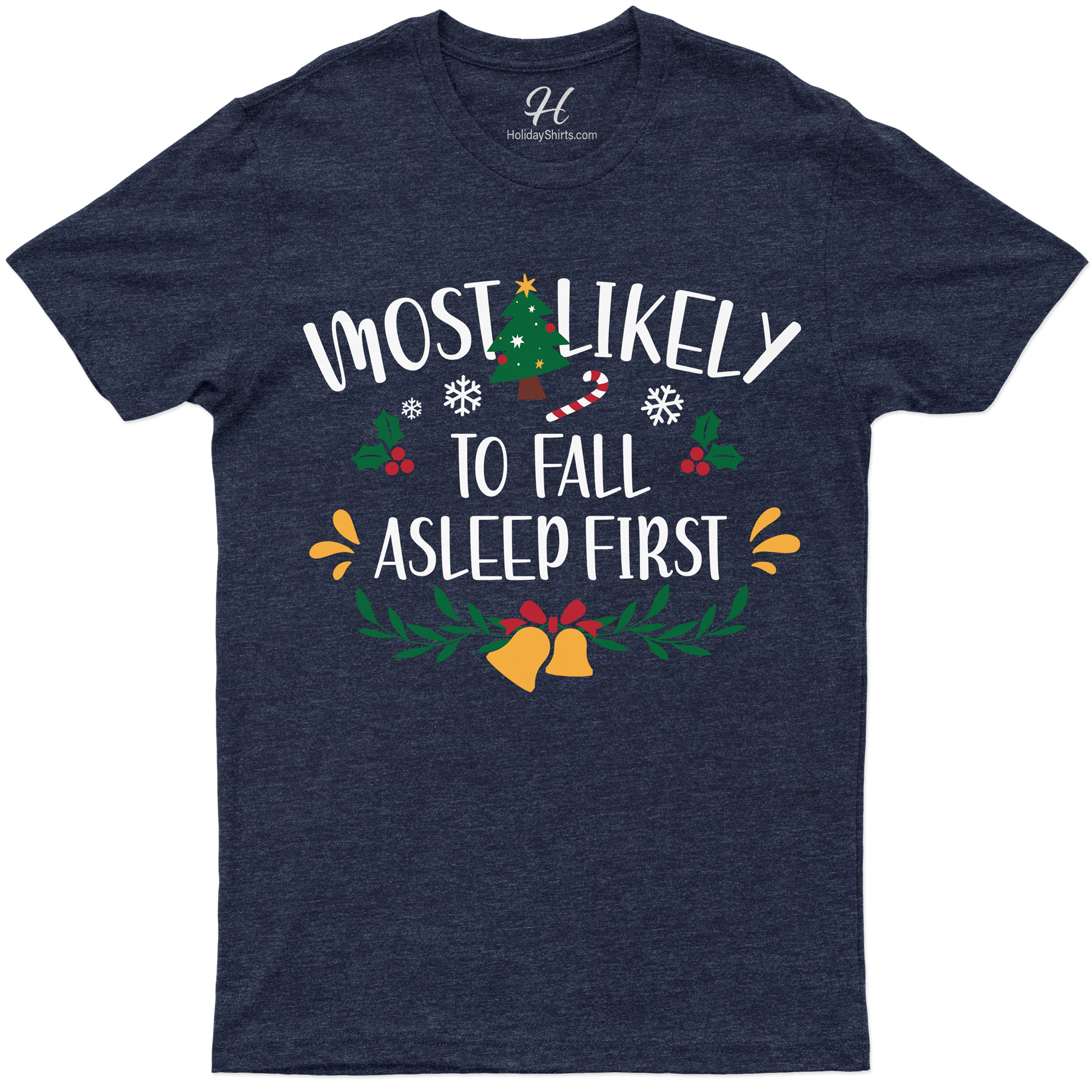 Sleepy Santa Christmas Shirt