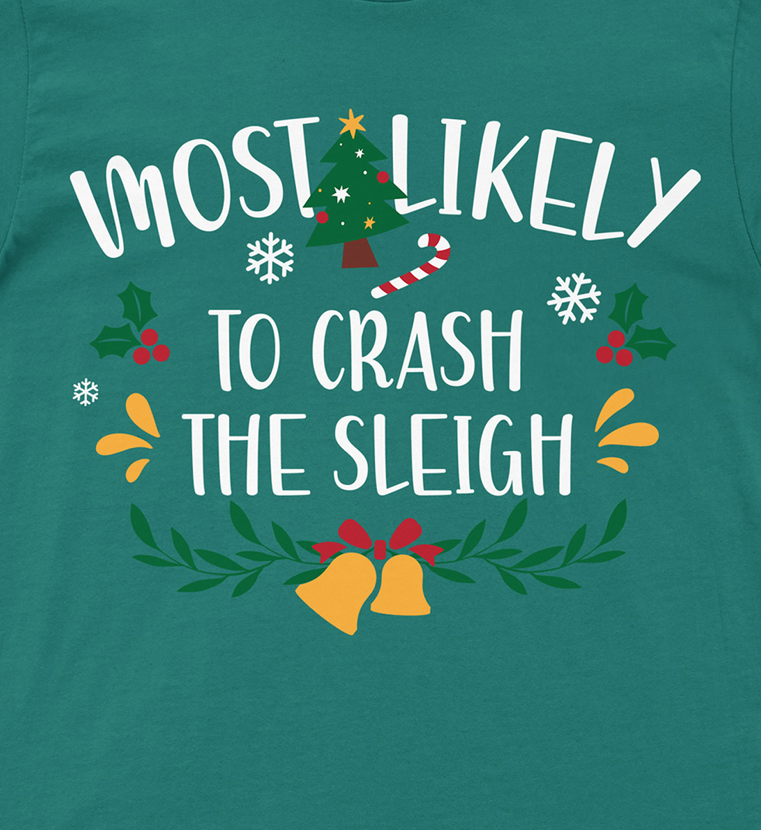 Sleigh-Crasher Christmas Shirt