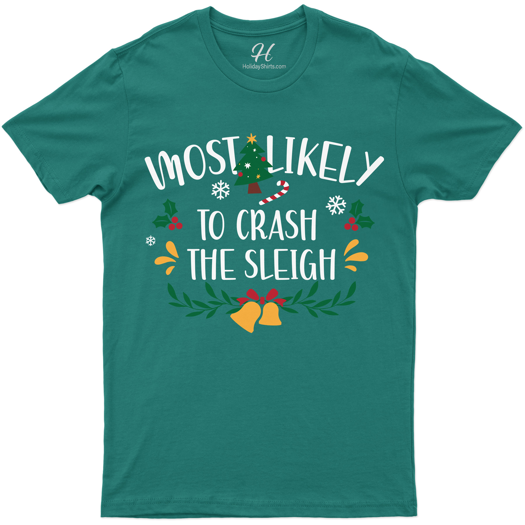 Sleigh-Crasher Christmas Shirt