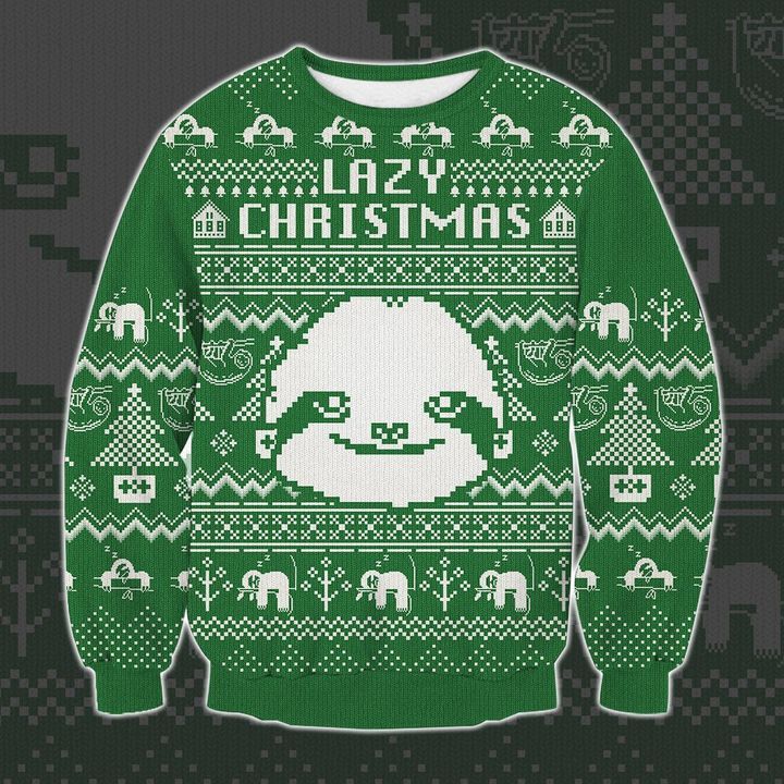 Sloth Lazy Ugly Christmas Sweater | For Men & Women | Adult | US1932- Best Christmas Gifts 2023