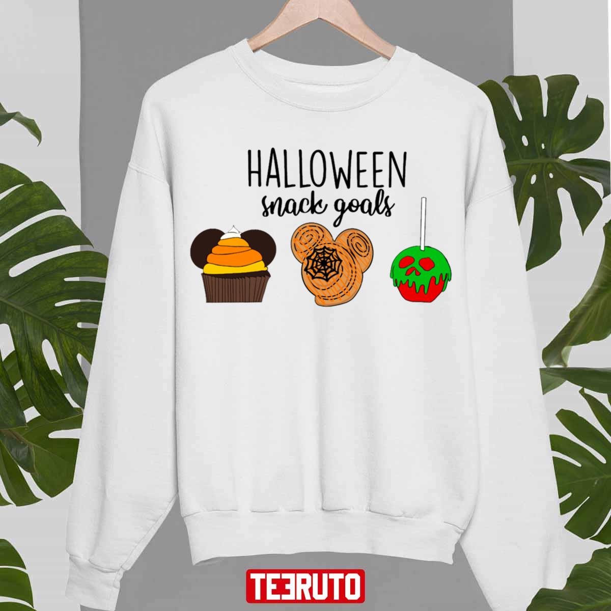 Snack Goals Halloween Unisex Sweatshirt