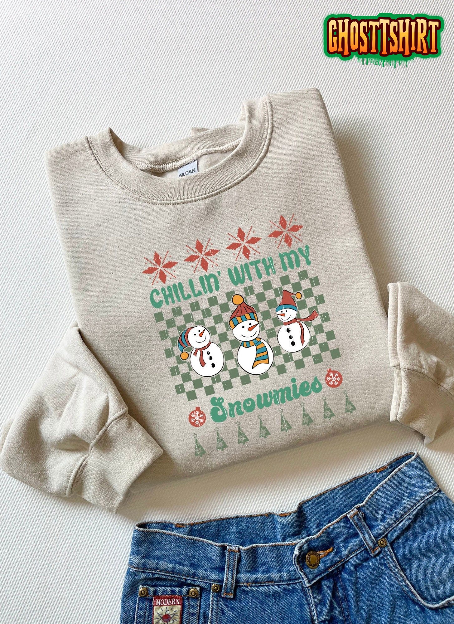 Snowmies Christmas Sweatshirt