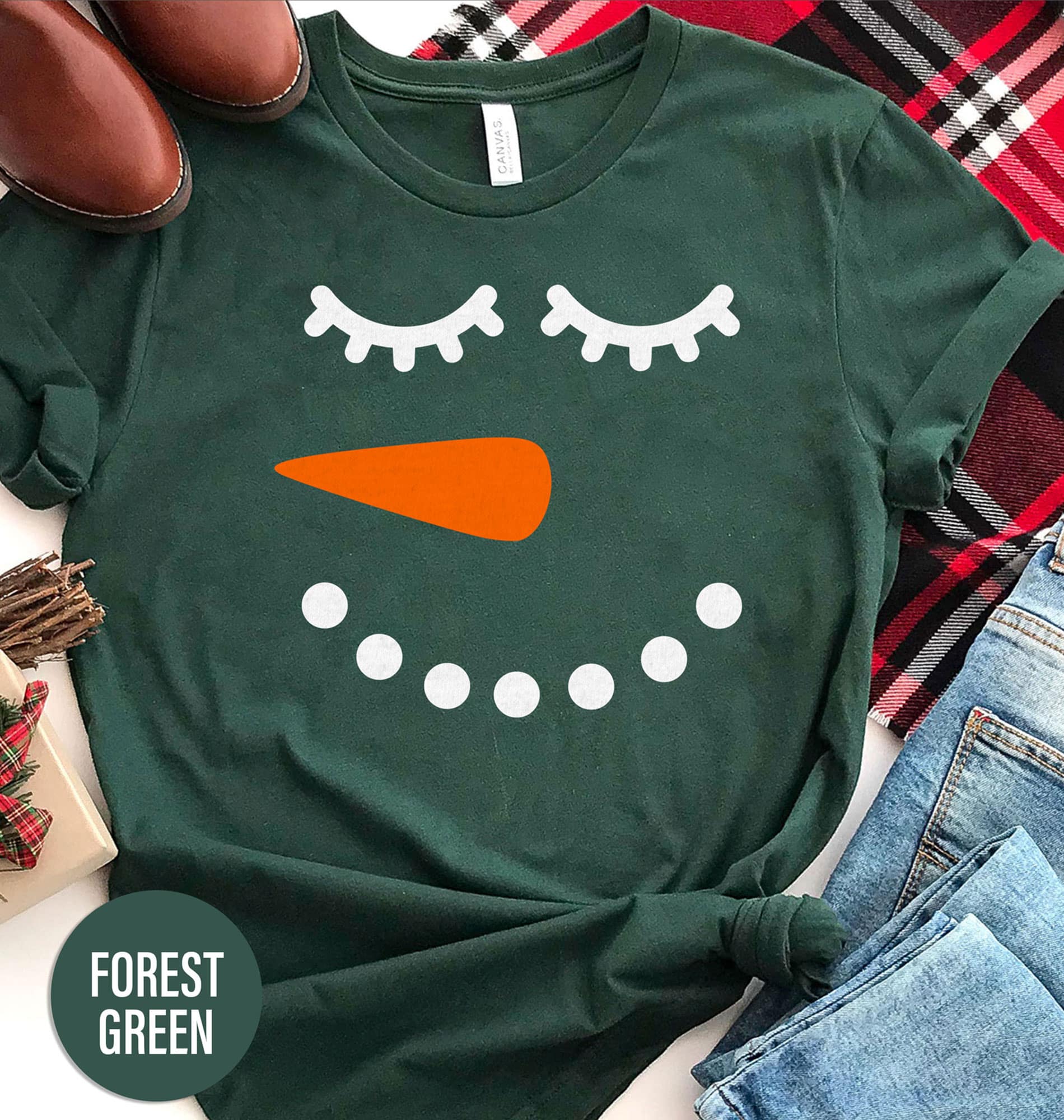 Snowy Snowman Festive Shirt  Xmas Special