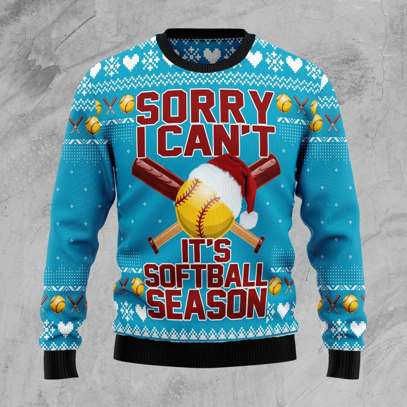 Soft Ball Season Ugly Christmas Sweater | For Men & Women | Adult | US1527- Best Christmas Gifts 2023