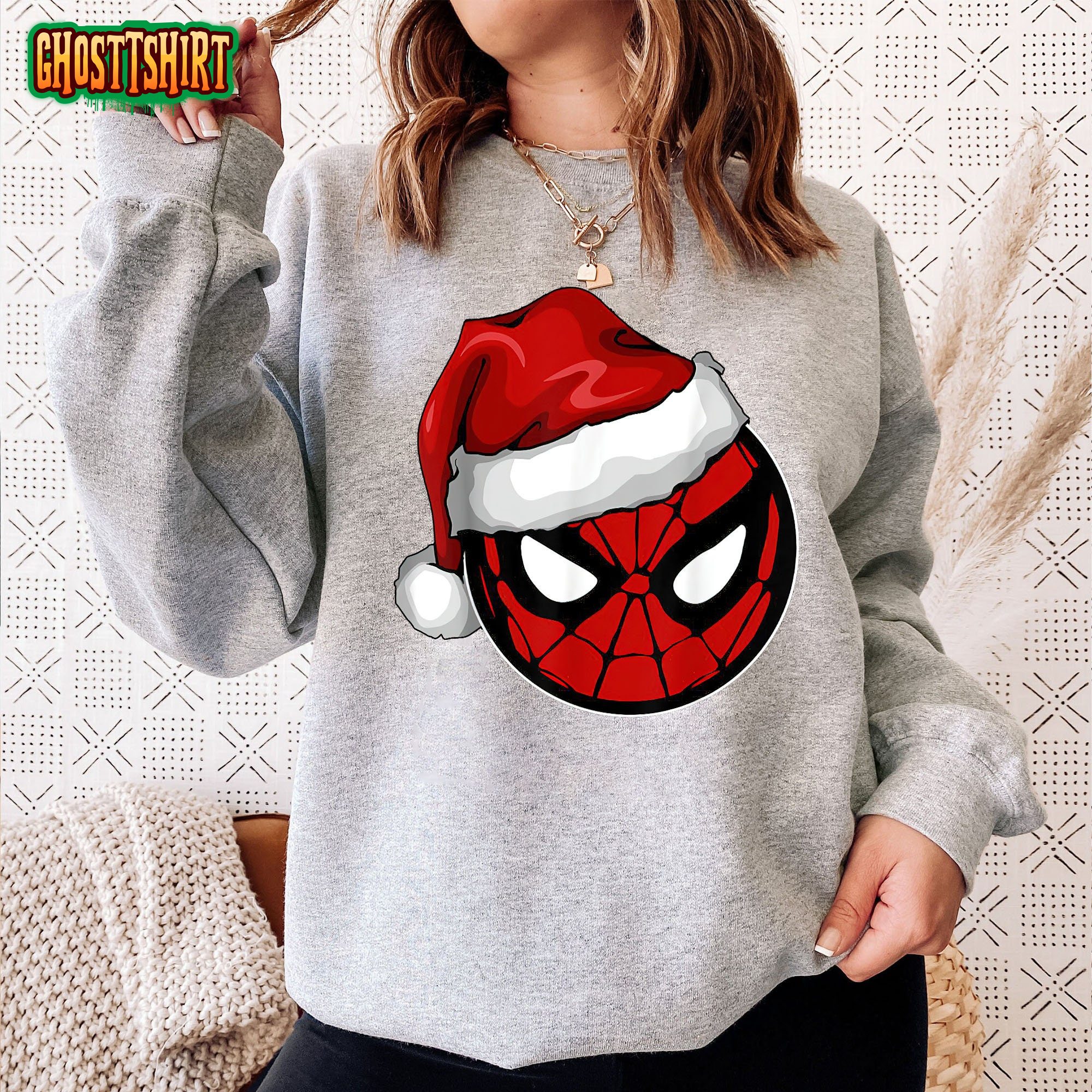 Spider Man Marvel Avengers Christmas Sweatshirt