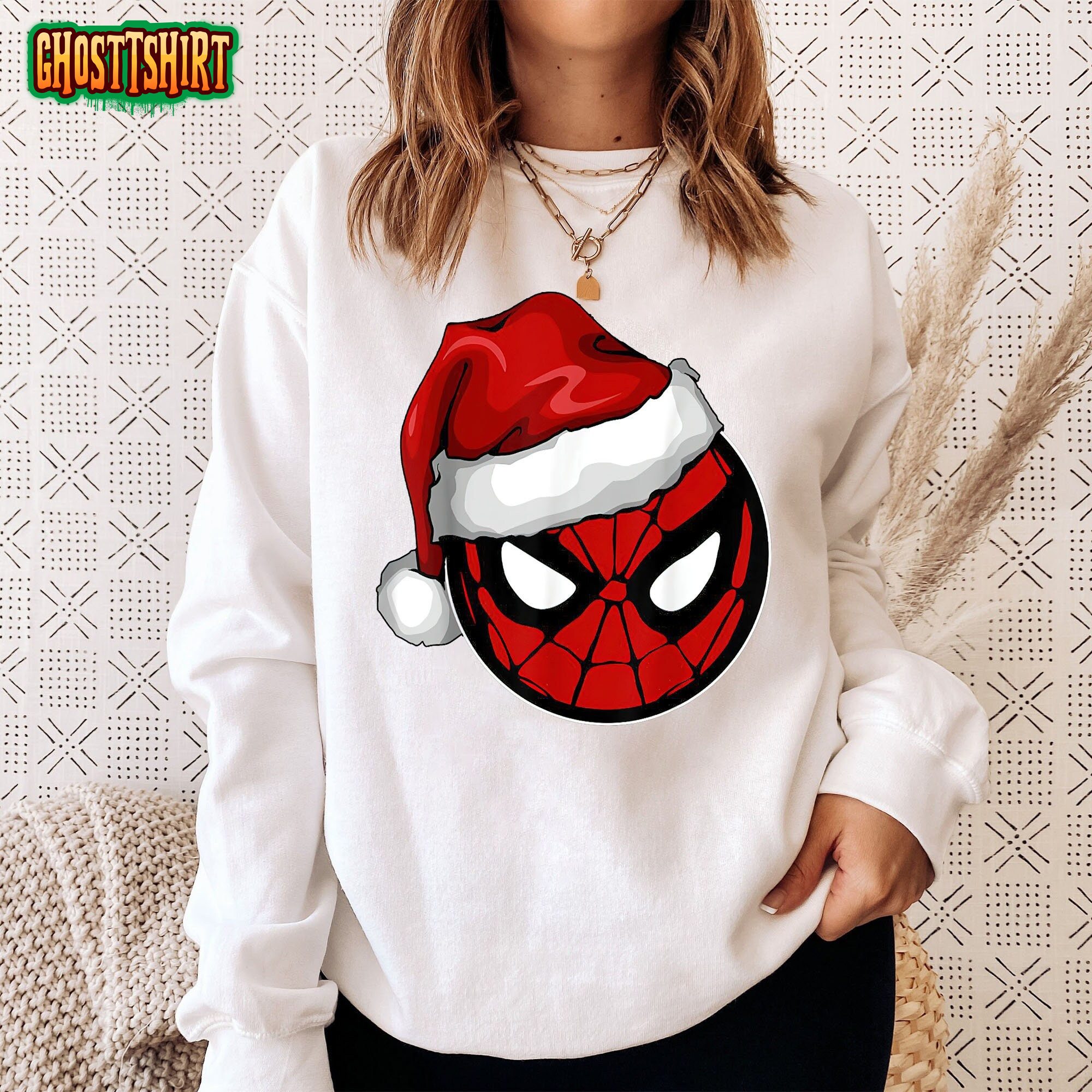 Spider Man Marvel Avengers Christmas Sweatshirt