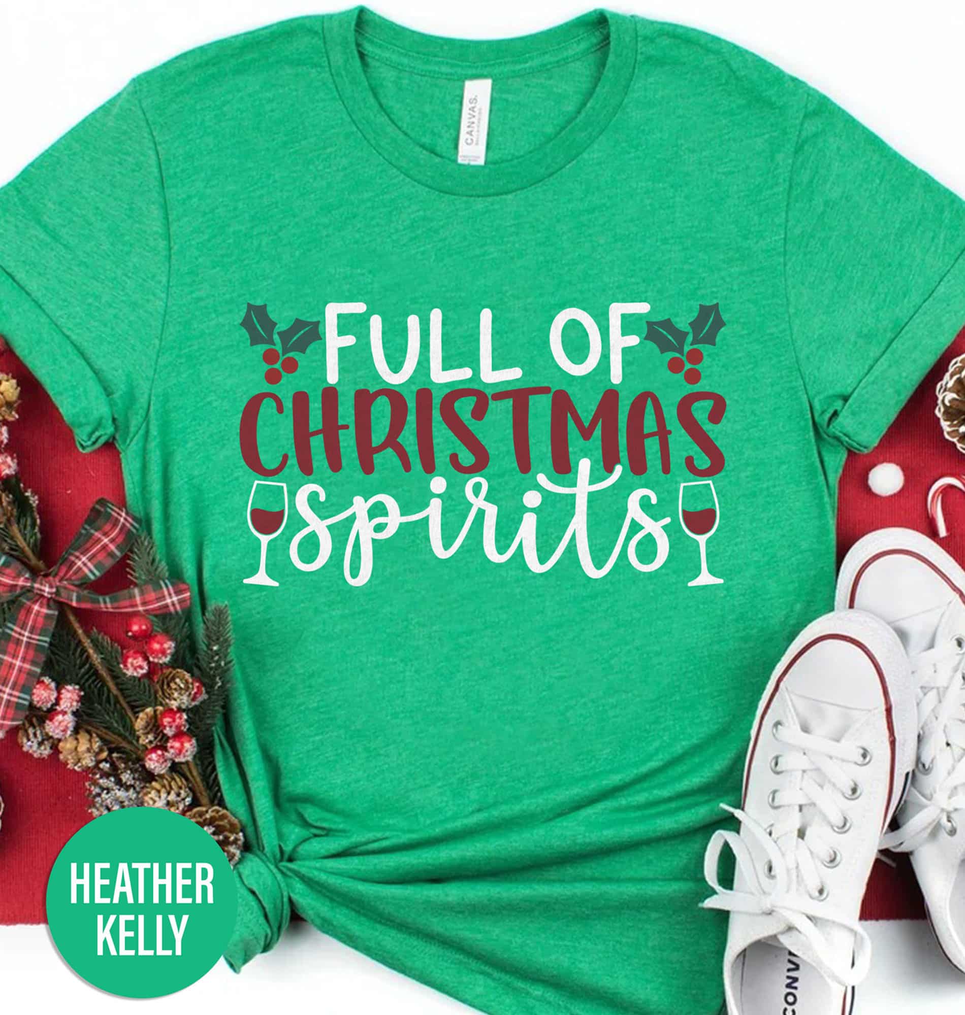 Spirited Christmas Shirt  Exclusive