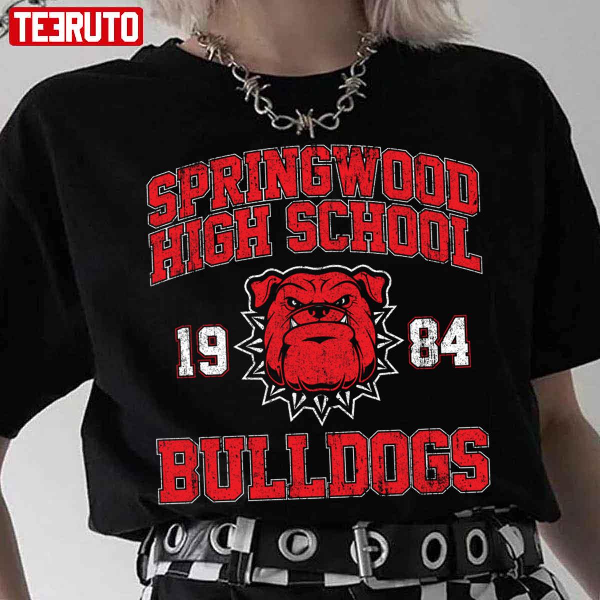 Springwood High School Bulldogs Halloween Unisex T-Shirt