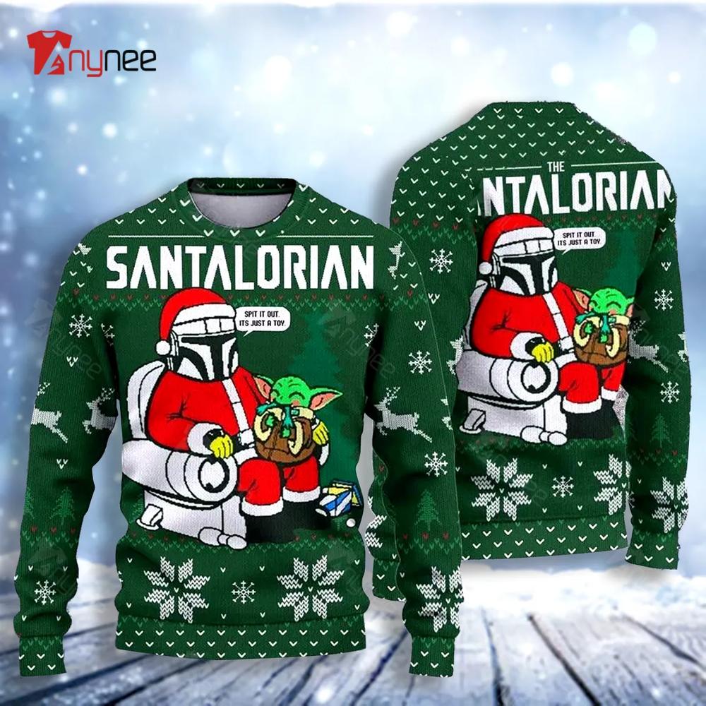 Stantalorian And Baby Yoda And Ugly Christmas Sweater- Best Christmas Gifts 2023