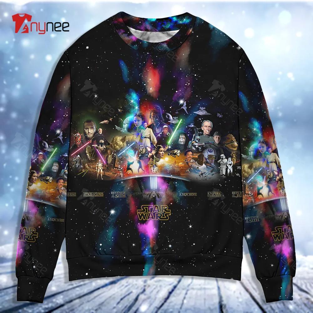 Star Wars All Seasons Ugly Christmas Sweater- Best Christmas Gifts 2023