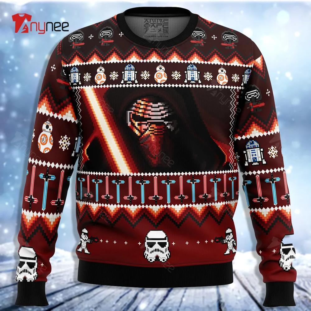 Star Wars Awakens Ugly Christmas Sweater- Best Christmas Gifts 2023