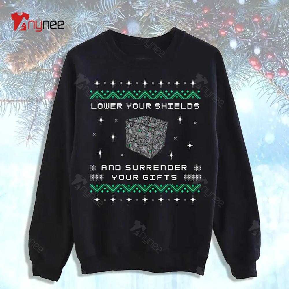 Star Wars Borg Cube Funny Ugly Christmas Sweater- Best Christmas Gifts 2023