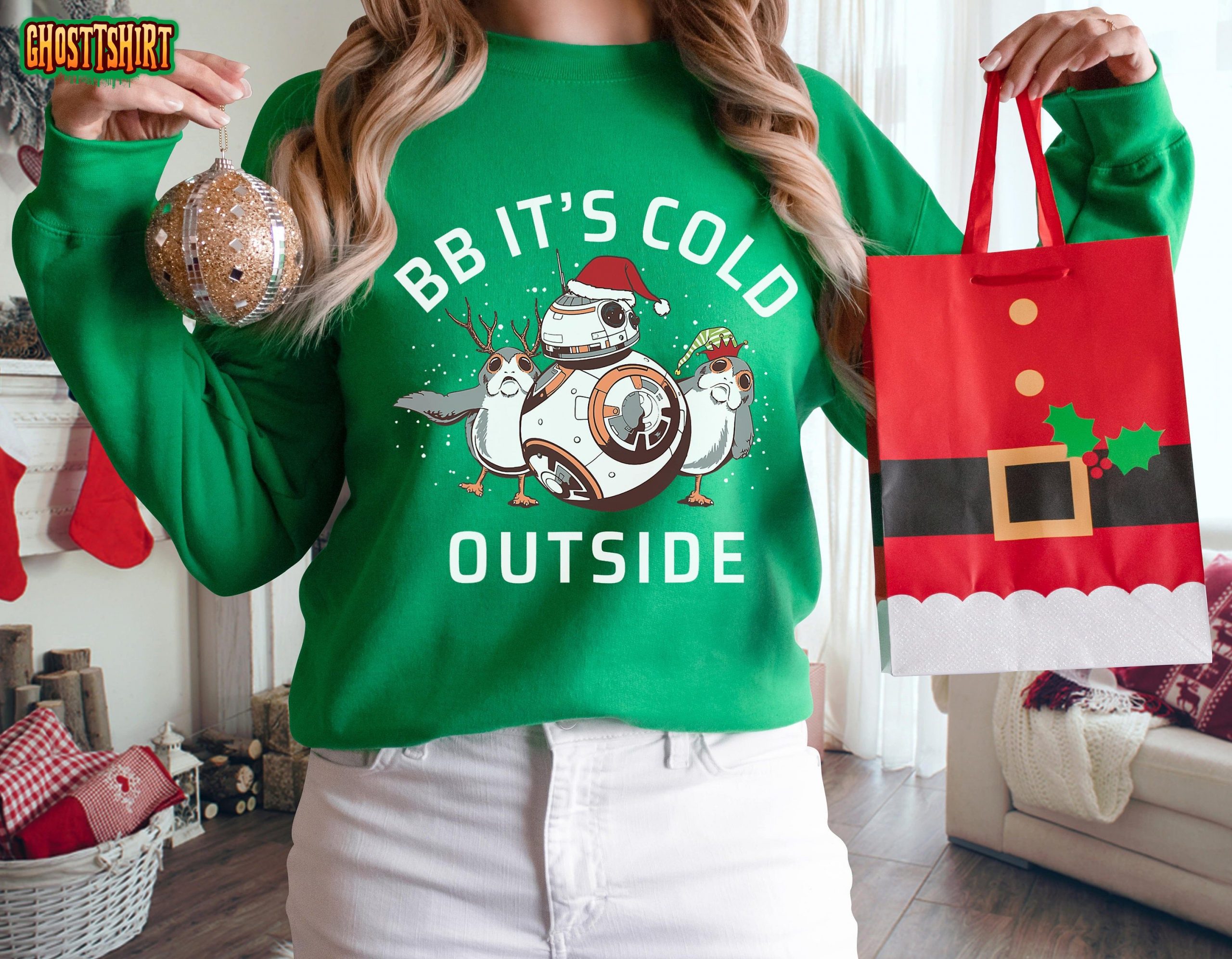 Star Wars Christmas BB It’s Cold Outside Sweatshirt