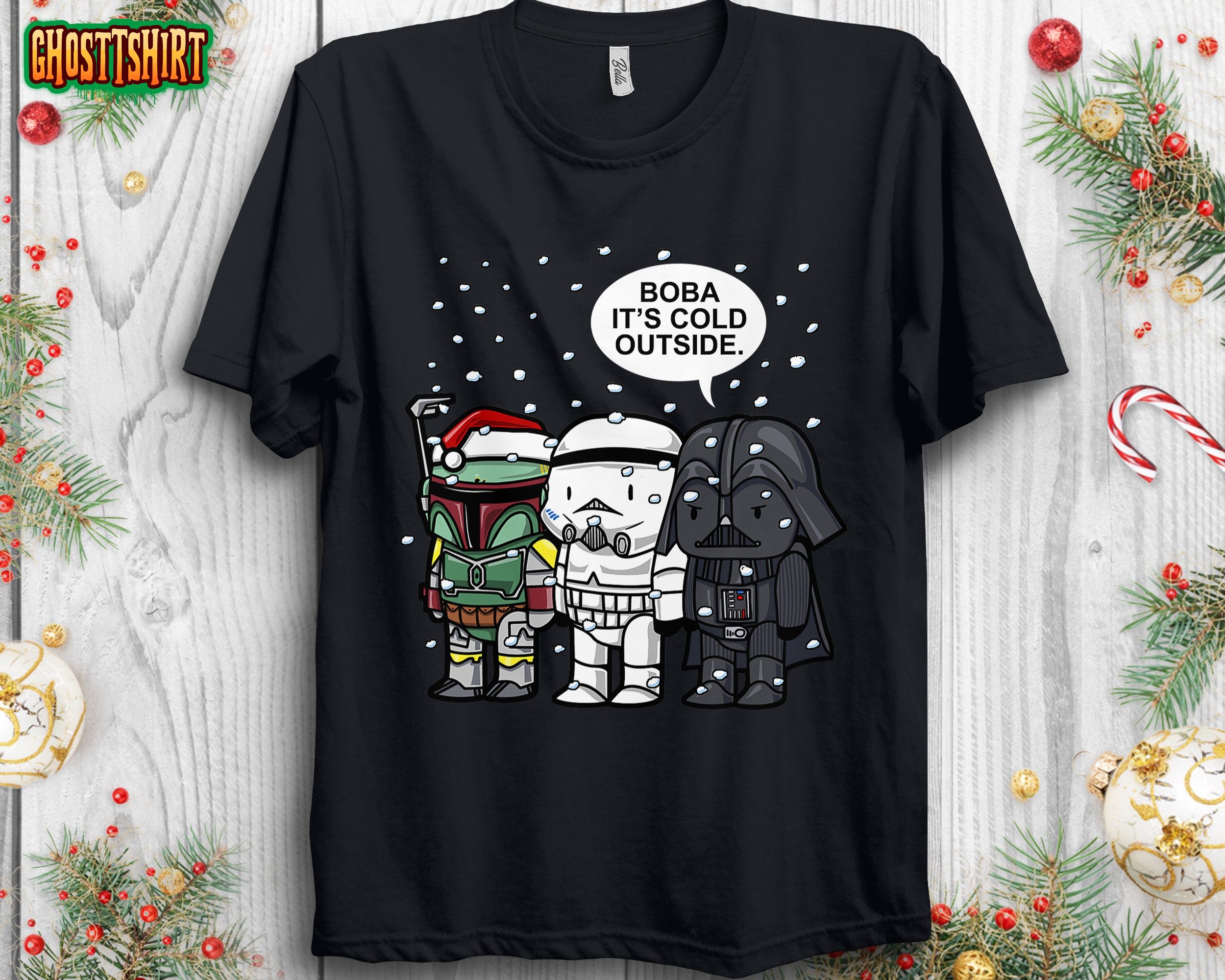 Star Wars Christmas Boba It’s Cold Outside Sweatshirt