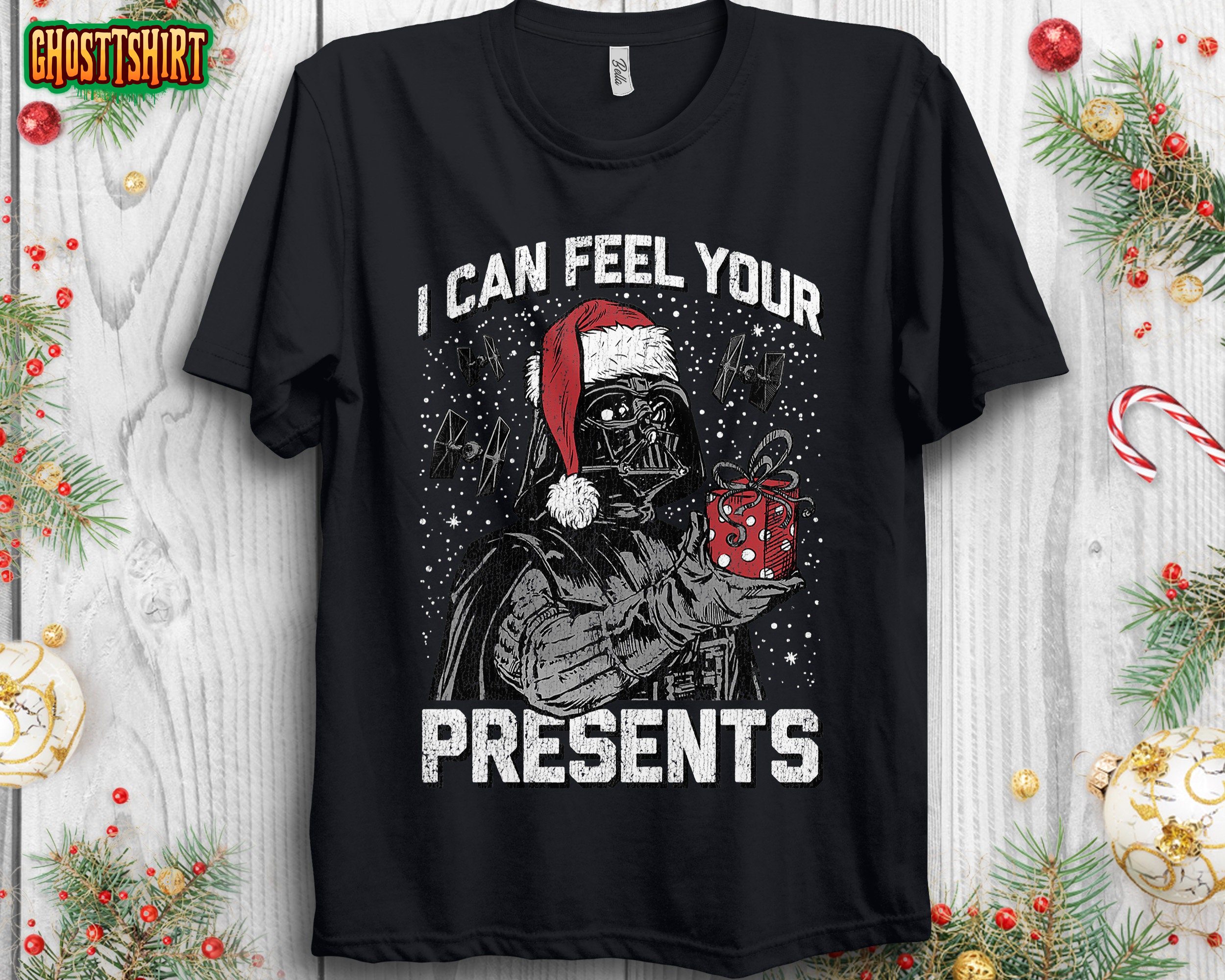 Star Wars Christmas Darth Vader I Can Feel Your Presents Sweatshirt