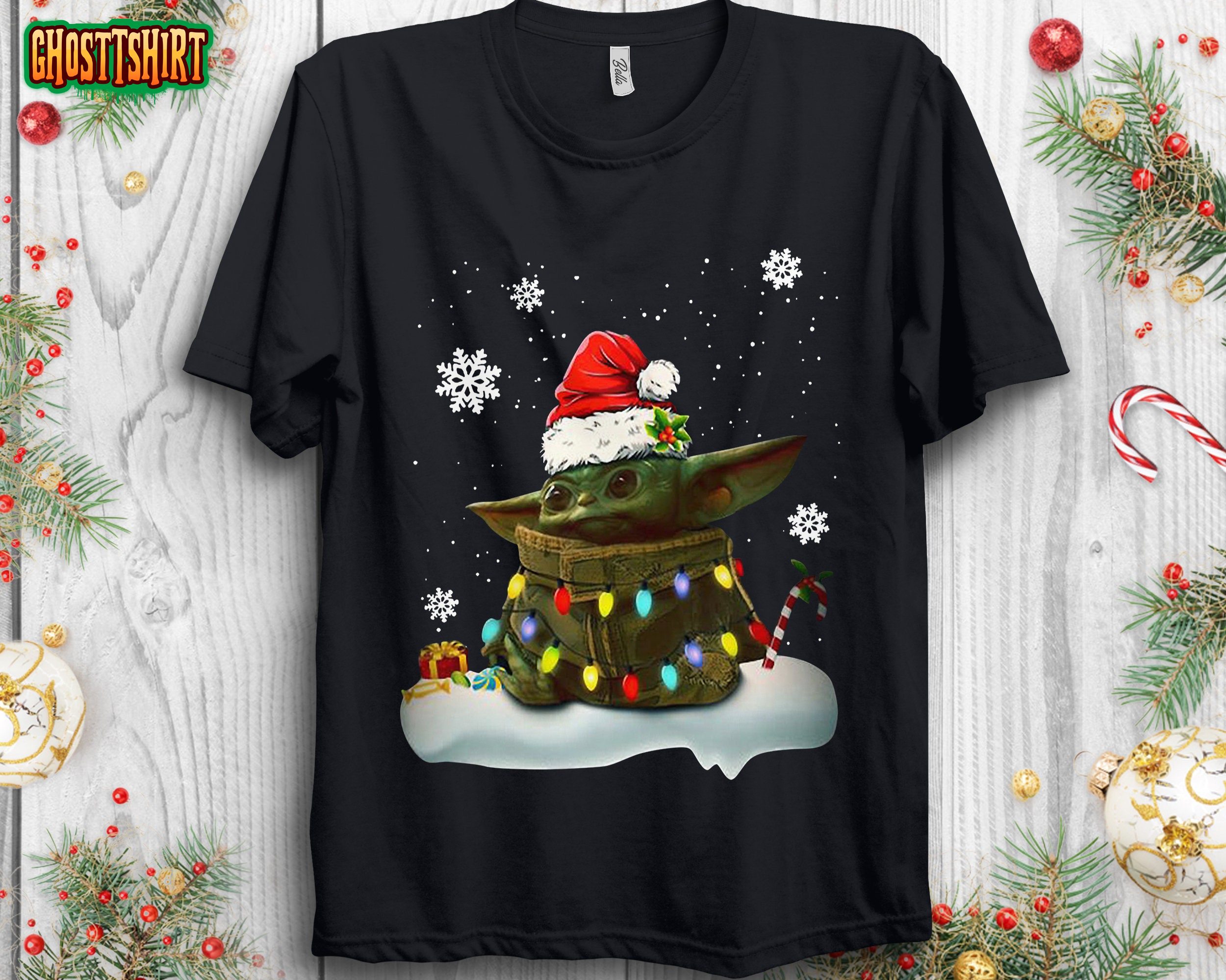 Star Wars Christmas Santa Baby Yoda Sweatshirt