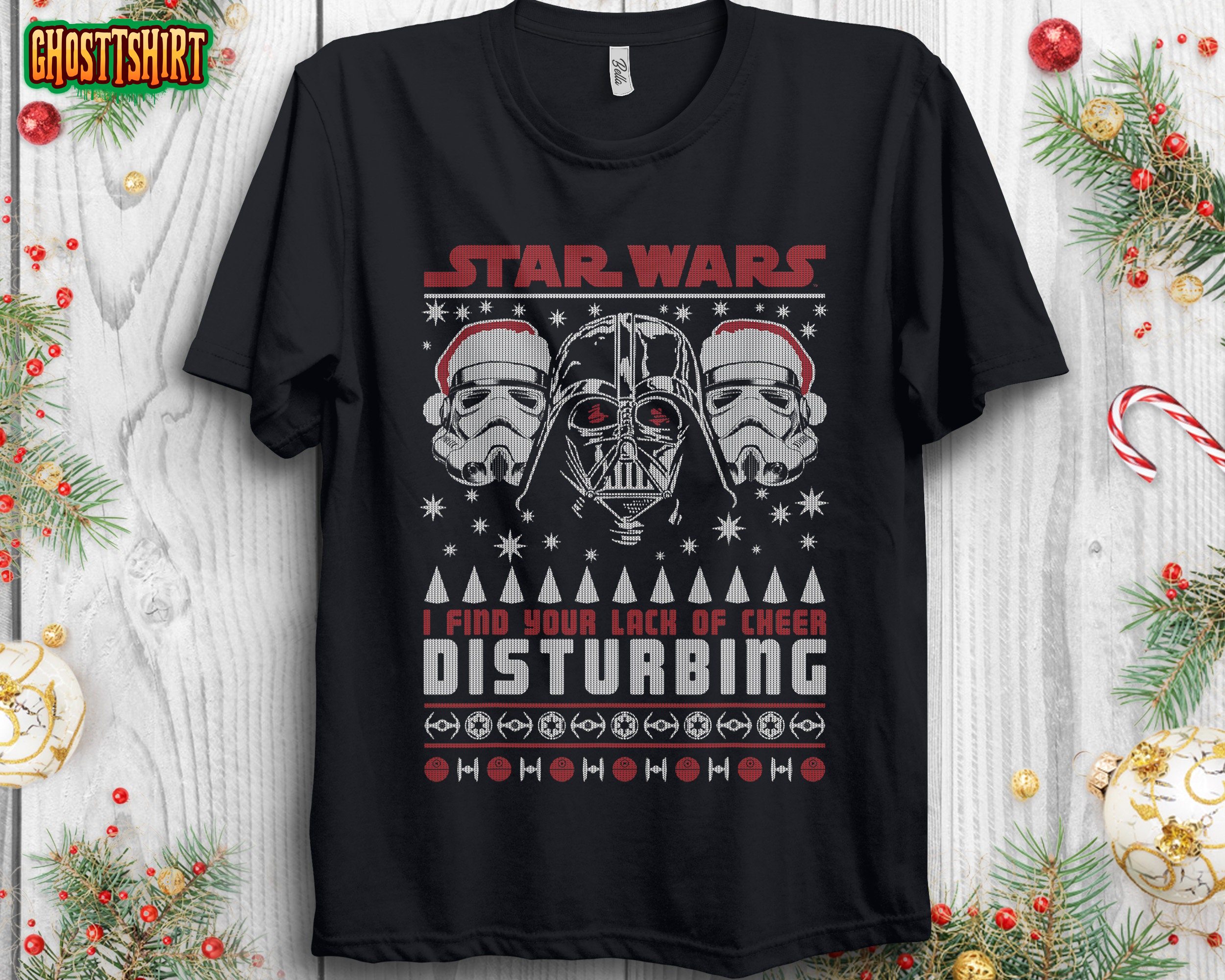 Star Wars Darth Vader Lack Of Cheer Ugly Christmas Sweatshirt