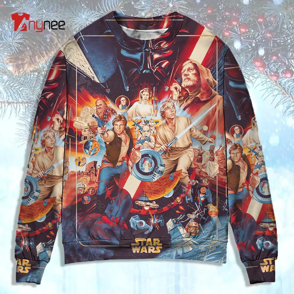 Star Wars I Have A Very Bad Feeling About This Ugly Christmas Sweater- Best Christmas Gifts 2023