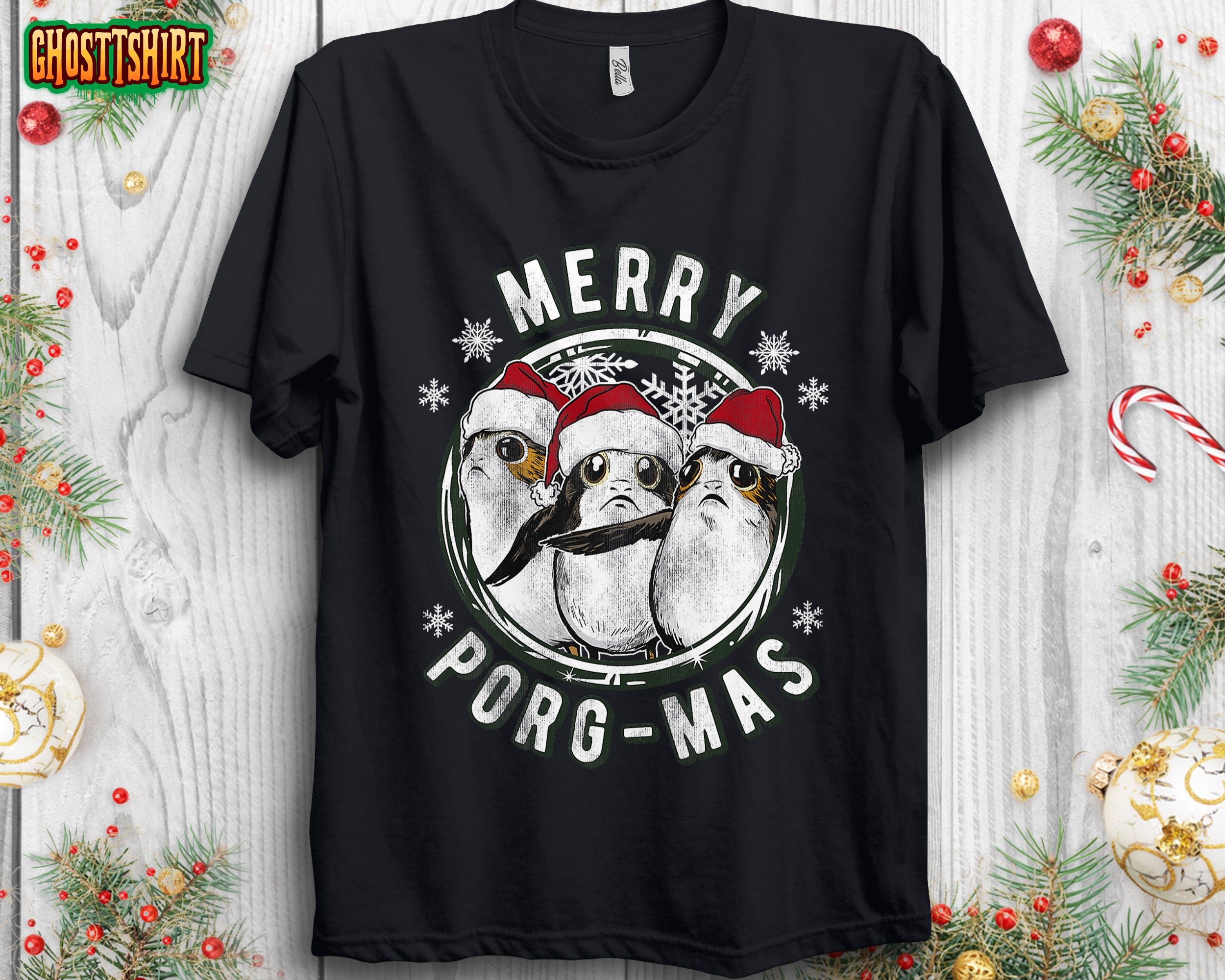 Star Wars Merry Porg-Mas Christmas Holiday Cute Porgs Sweatshirt