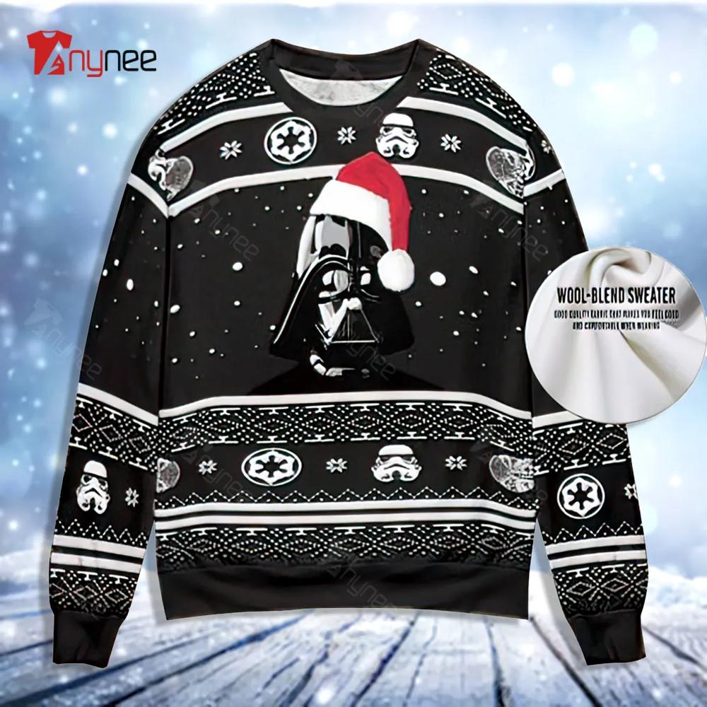 Star Wars Merry Sith Mas Dark Vader Ugly Christmas Sweater- Best Christmas Gifts 2023