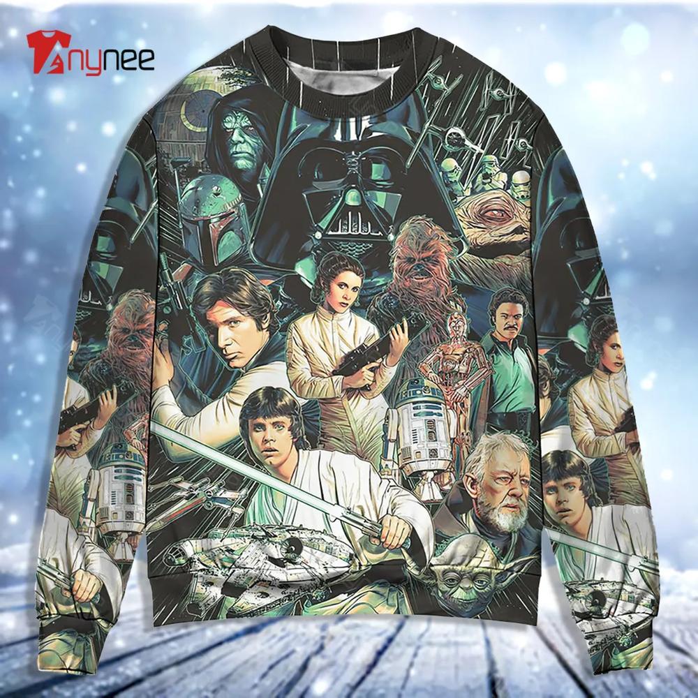 Star Wars Rebellions Are Built On Hope Ugly Christmas Sweater- Best Christmas Gifts 2023