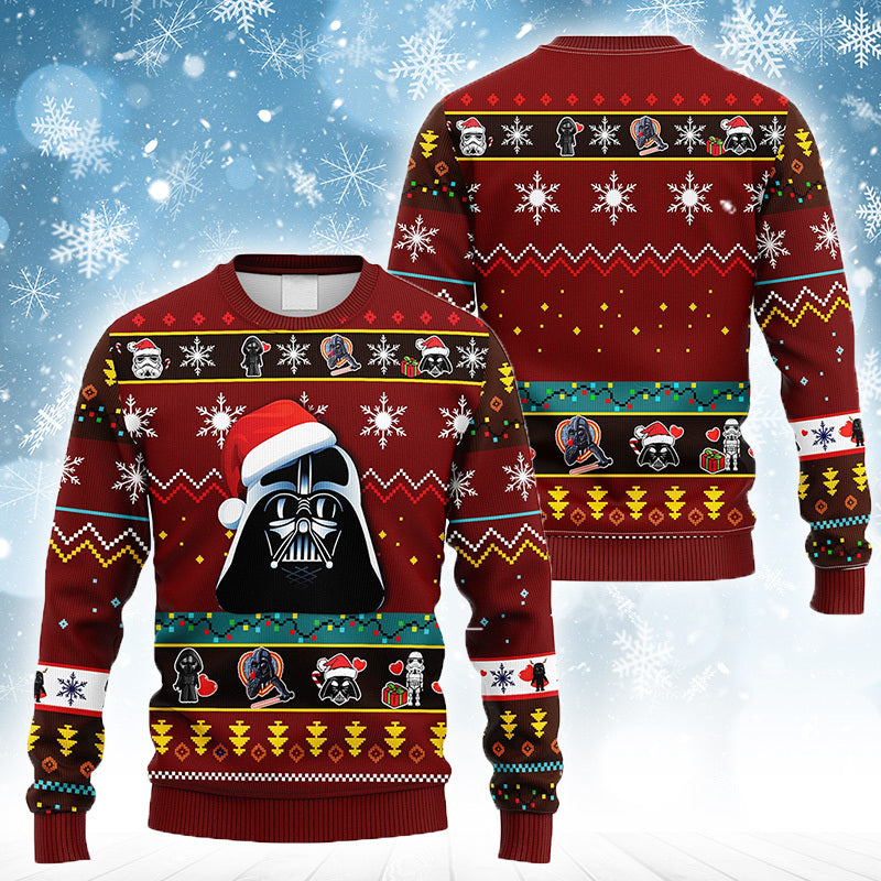 Star Wars Santa Darth Vader Ugly Sweater – Best Christmas Gifts 2023