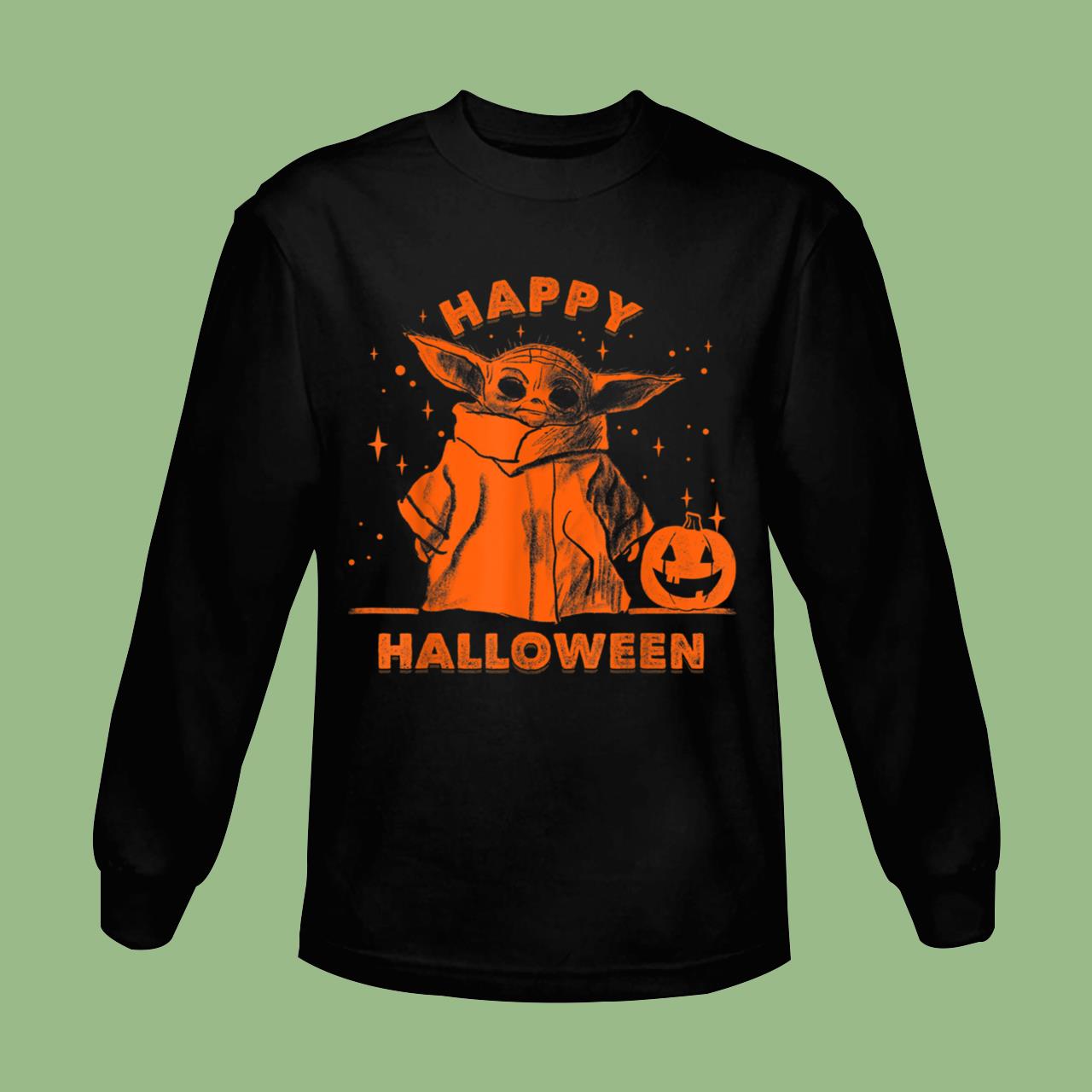 Star Wars The Mandalorian The Child Happy Halloween T-Shirt