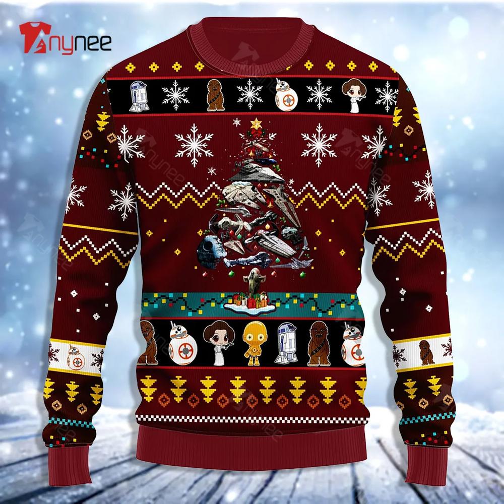 Star Wars Trips Ugly Christmas Sweater- Best Christmas Gifts 2023