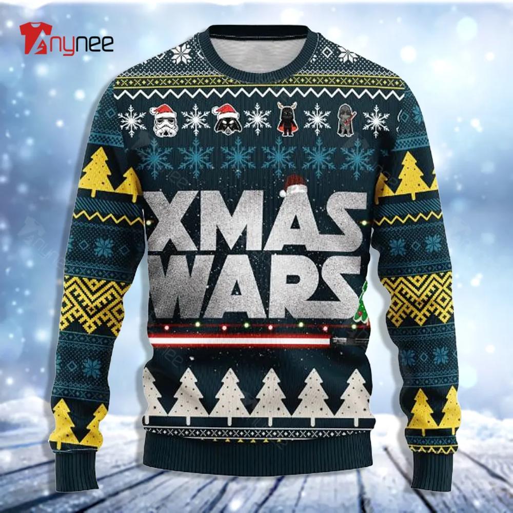 Star Wars Xmas Gifts, Xmas Wars Ugly Christmas Sweater- Best Christmas Gifts 2023