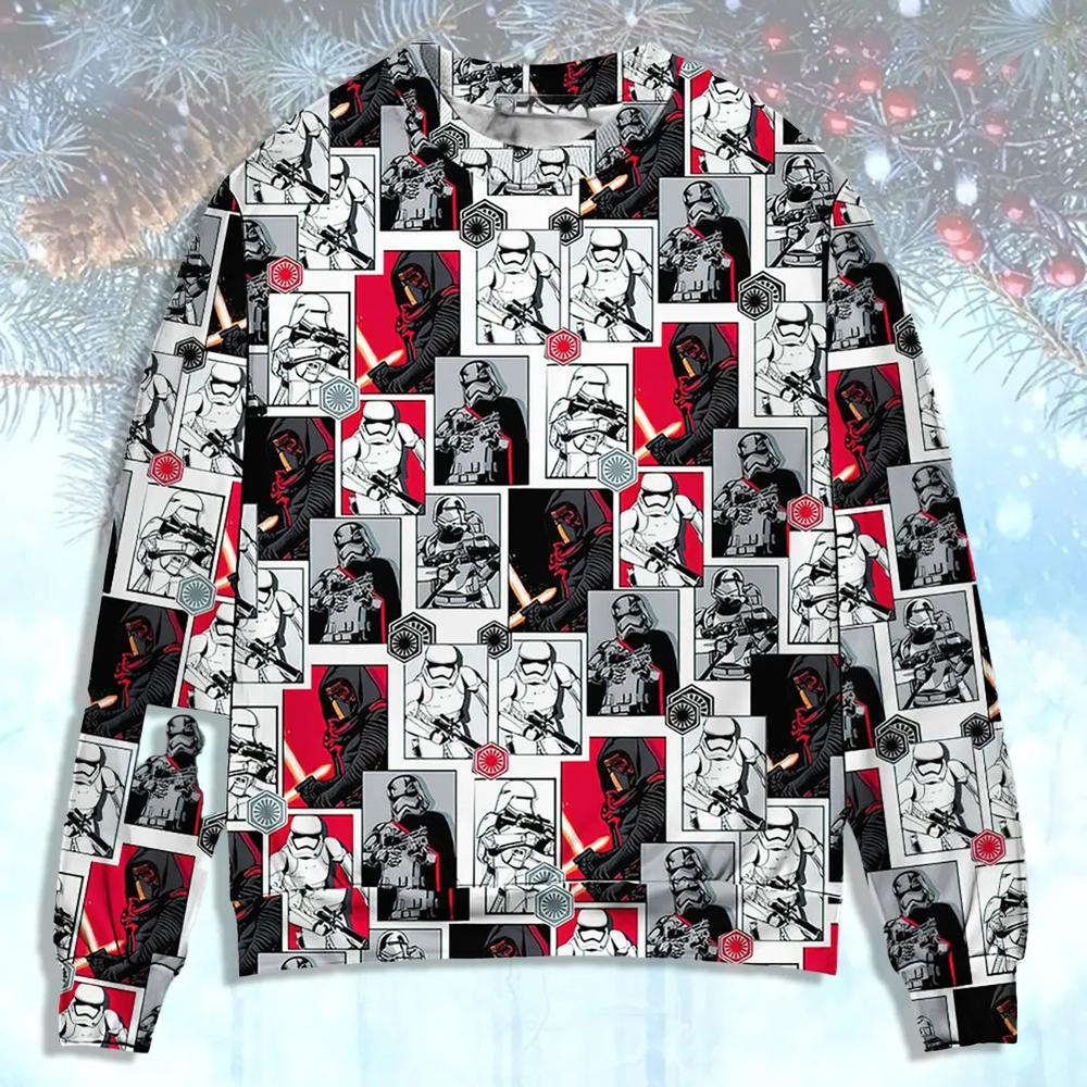 Starwars I Find Your Lack Of Faith Disturbing Ugly Christmas Sweater- Best Christmas Gifts 2023