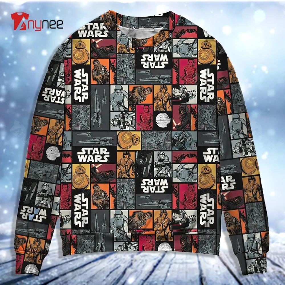 Starwars Your Focus Determines Your Reality Ugly Christmas Sweater- Best Christmas Gifts 2023