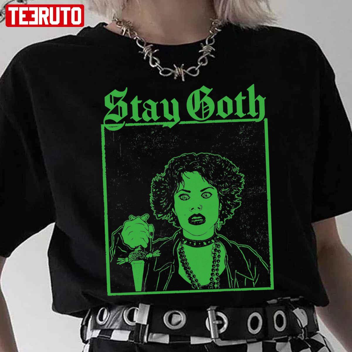 Stay Goth Graphic Halloween Unisex T-Shirt