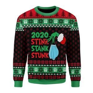 Stink Stank Stunk 2020 Ugly Christmas Sweater | For Men & Women | Adult | US3557- Best Christmas Gifts 2023