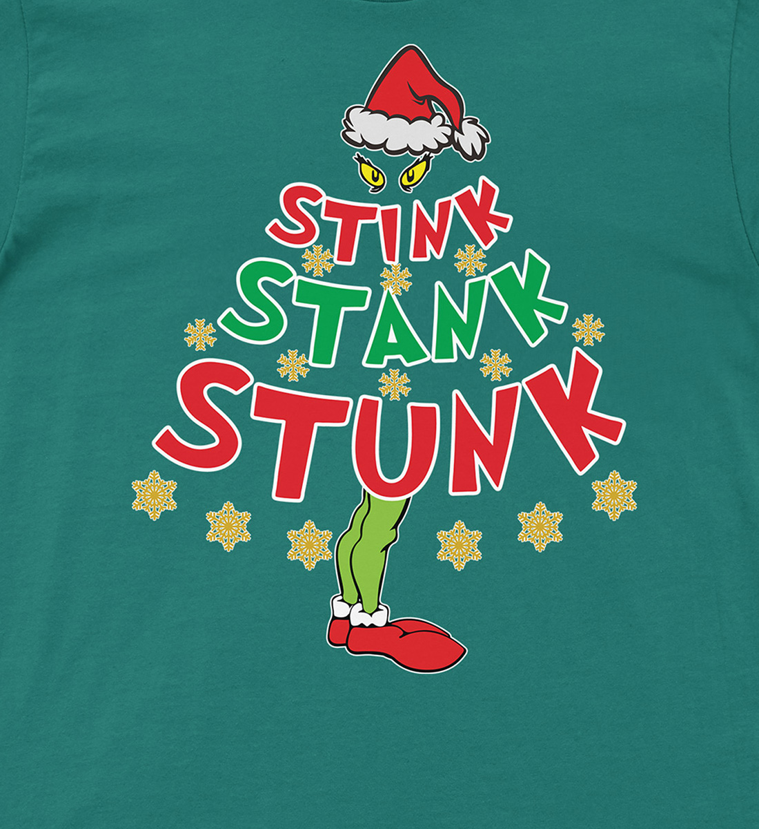 Stink Stank Stunk Festive Xmas Shirt