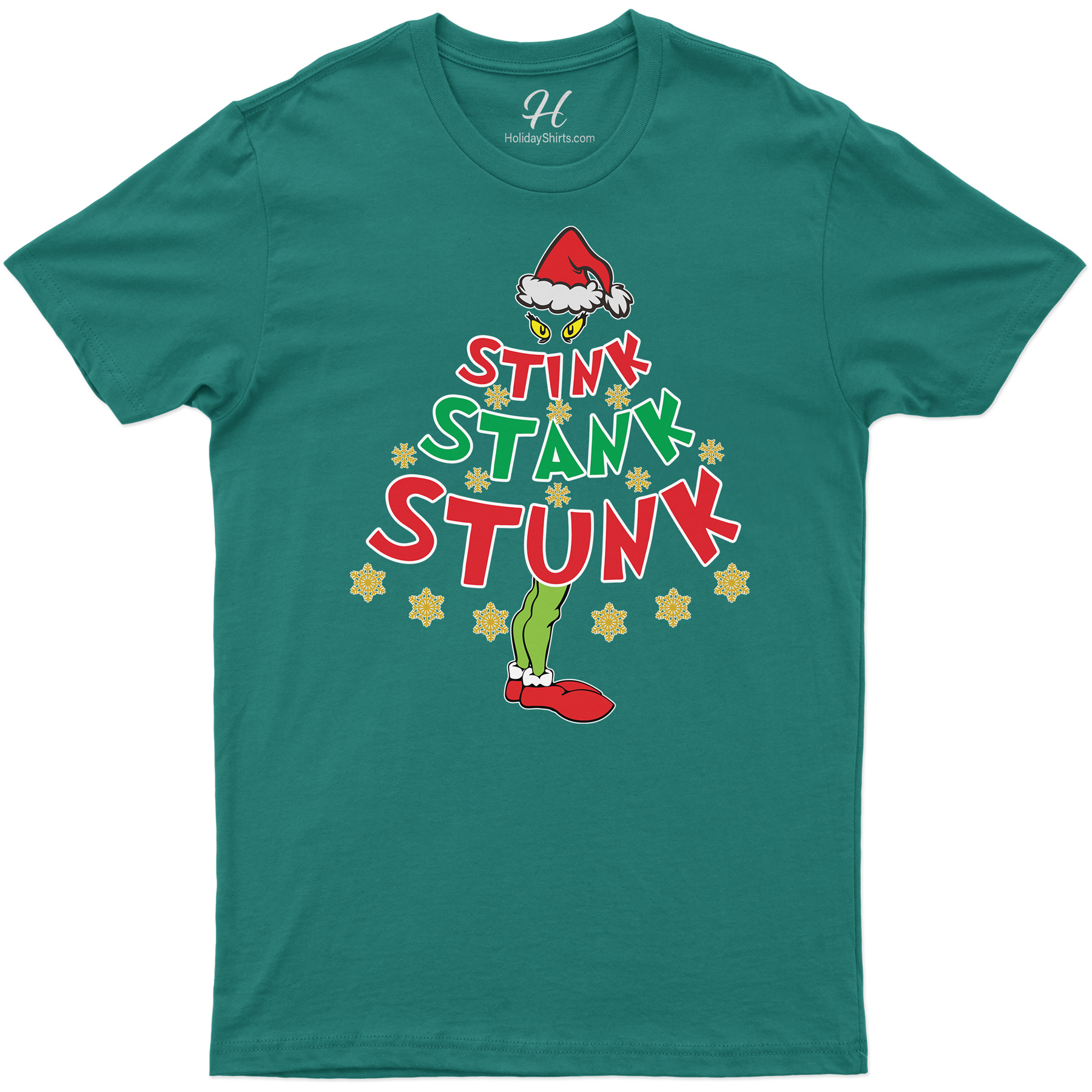 Stink Stank Stunk Festive Xmas Shirt