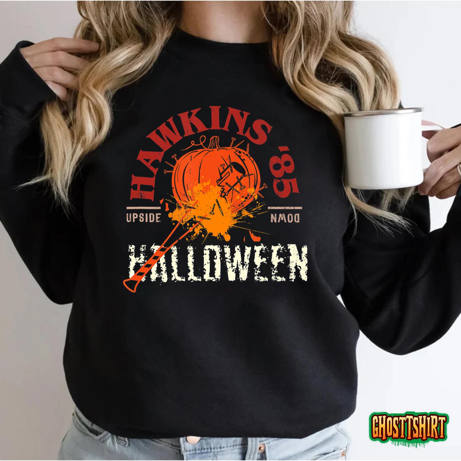 Stranger Things Halloween Hawkins ’85 Upside Down T-Shirt