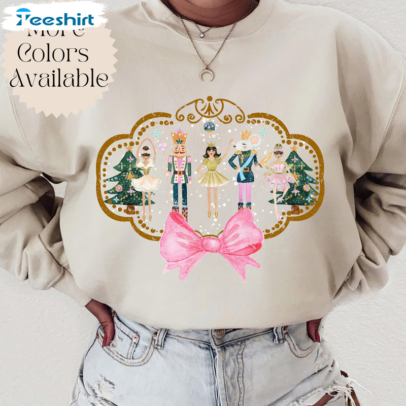 Sugar Plum Fairy Shirt – Christmas Vintage Design Sweatshirt Unisex T-shirt