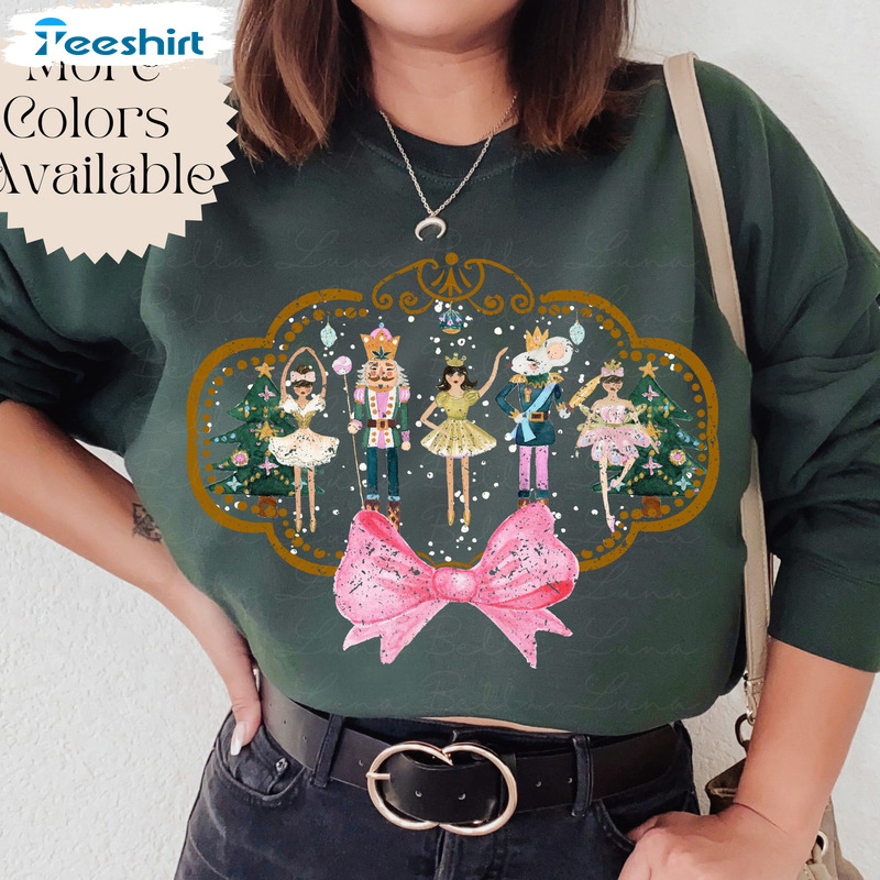 Sugar Plum Fairy Shirt – Christmas Vintage Design Sweatshirt Unisex T-shirt