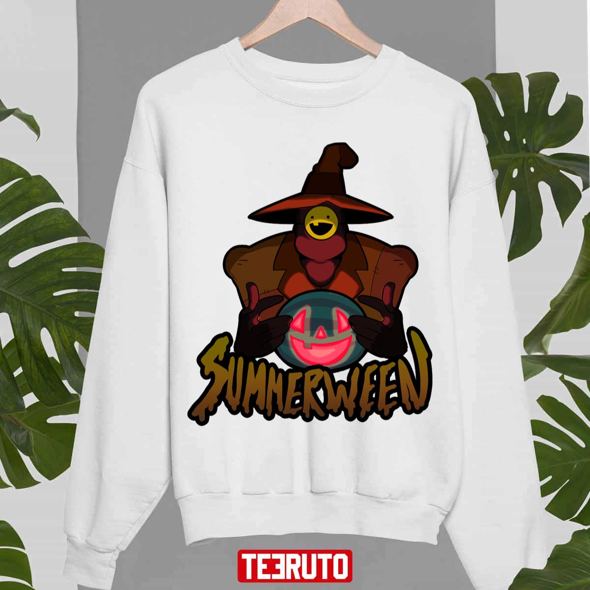 Summerween Witch Halloween Unisex Sweatshirt