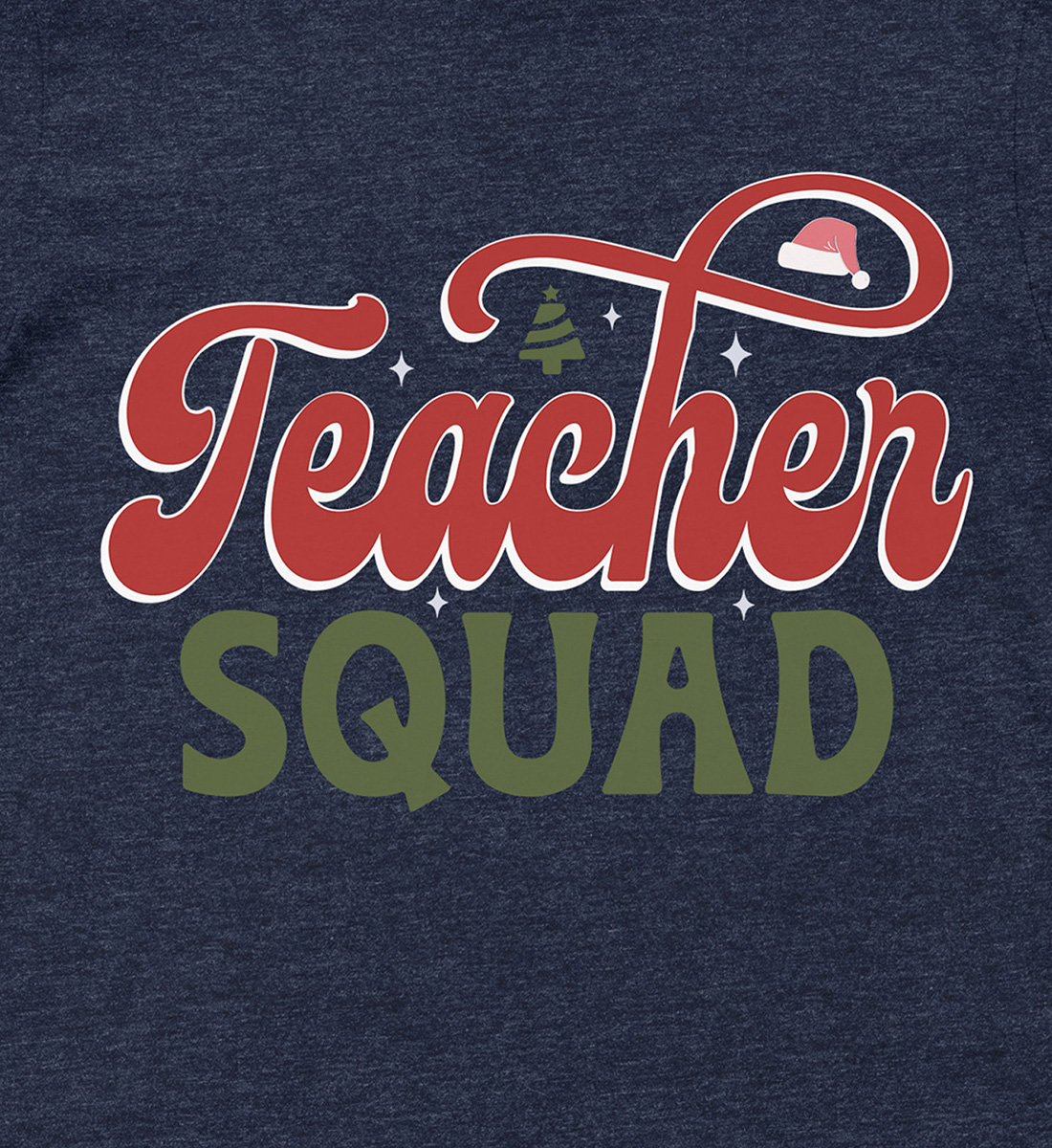 Teacher Squad Festive Christmas Shirt